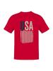 Vintage USA Flag Design Men's T-shirt Unisex T-Shirt