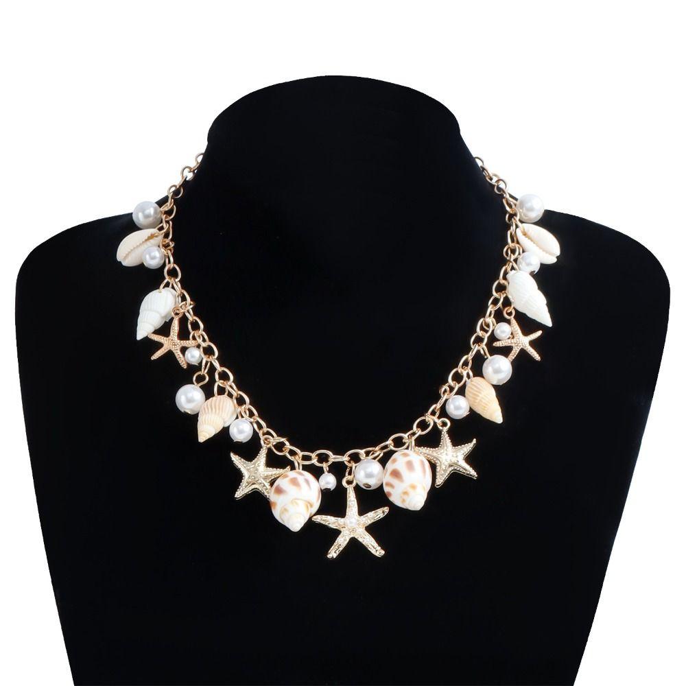 Bohemian Waist Chain Sea Star Shell Waist Link Summer Body Chain  for Women