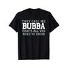 Europäische Größen Herren They Call Me Bubba Grafik-T-Shirt - Weiches, lässiges Kurzarm-T-Shirt für Sommer, Urlaub oder Freizeitkleidung