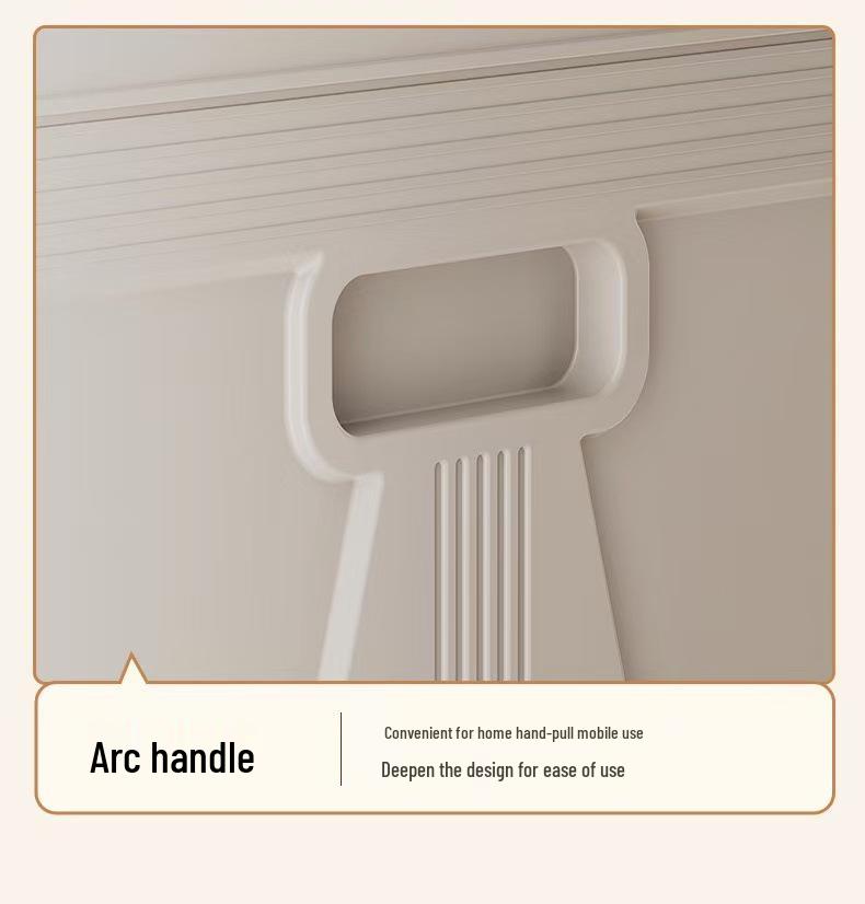 Three-Second Foldable Storage Box with Lid – Large Capacity Organizer for Toys, Clothes, and Snacks In Living Room or Bedroom