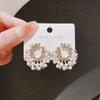 Fashionable and Versatile Retro High-end Round Earrings