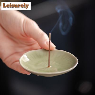 Imitationslied Kleiner Räucherstäbchenhalter Kreativer Seladon Aromatherapieofen Zuhause Innen Agarholz Sandelholz Räuchergefäß