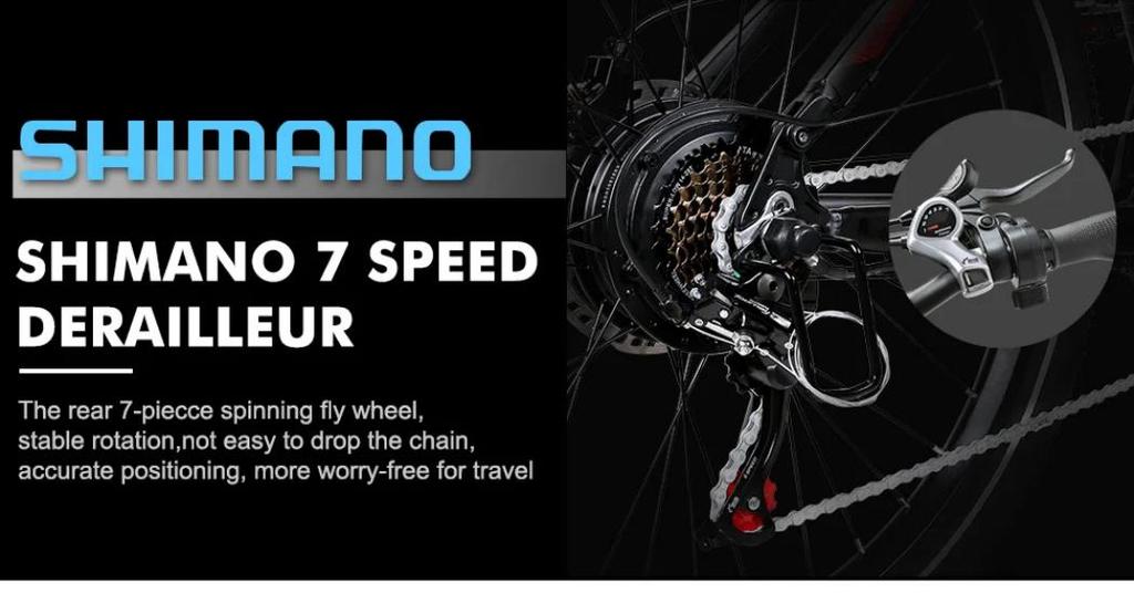 Samebike XD26 Electric Bicycle 26" Mountain Moped 750W 14AH Lithium Battery 40km/H Men's Road EBike Off Road MTB For Adults