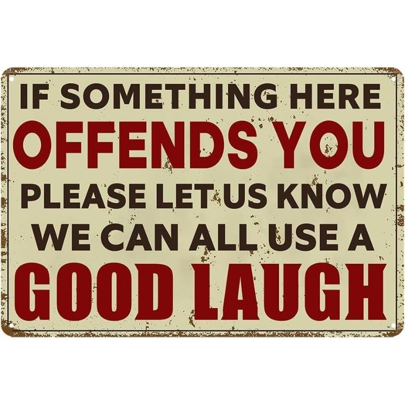 "Live" Word Metal Sign, Retro Wall Art Decor