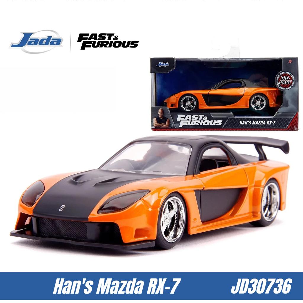 Jada Spielzeug 1:32 Fast&Furious Legierungsauto, Mitsubishi Lancer TOYATO Super Nissan Skyline GTR Jetta RX-7 Sammlung Geschenk Spielzeug für Kinder