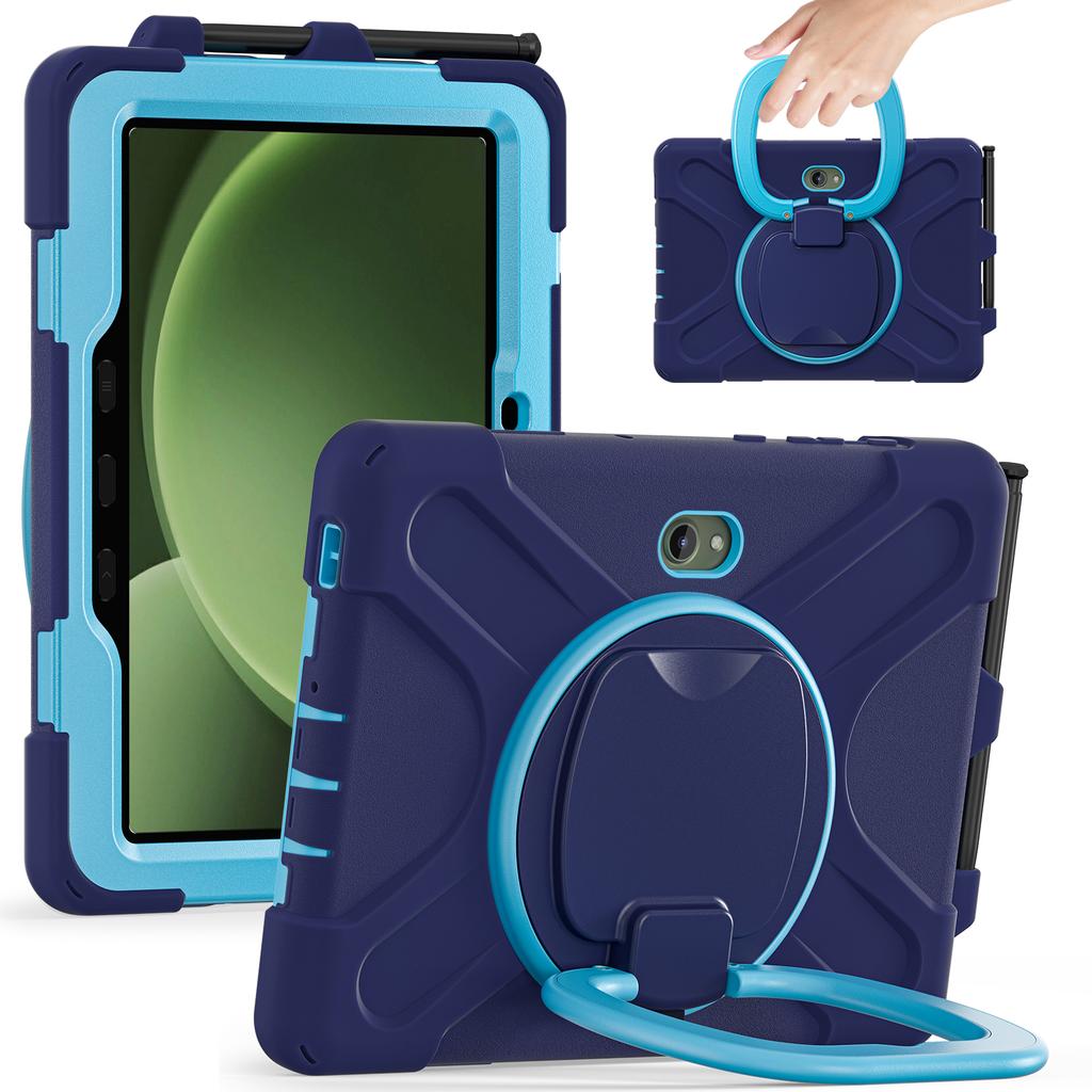 For Samsung Galaxy Tab Active5 Pro X350/X356B/Active Pro T540/T545/T547/Active4 Pro T630/T636 Case TPU + PC + Silicone Cover Kickstand