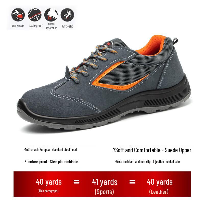 BoZongMeiTa Low-Top Safety Work Shoes M