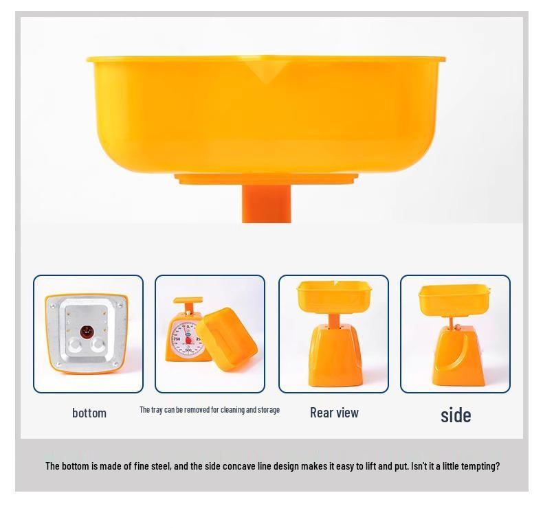 Kuchyňská váha s pružinou - Vzdělávací pomůcka pro třetí třídu k učení kilogramů