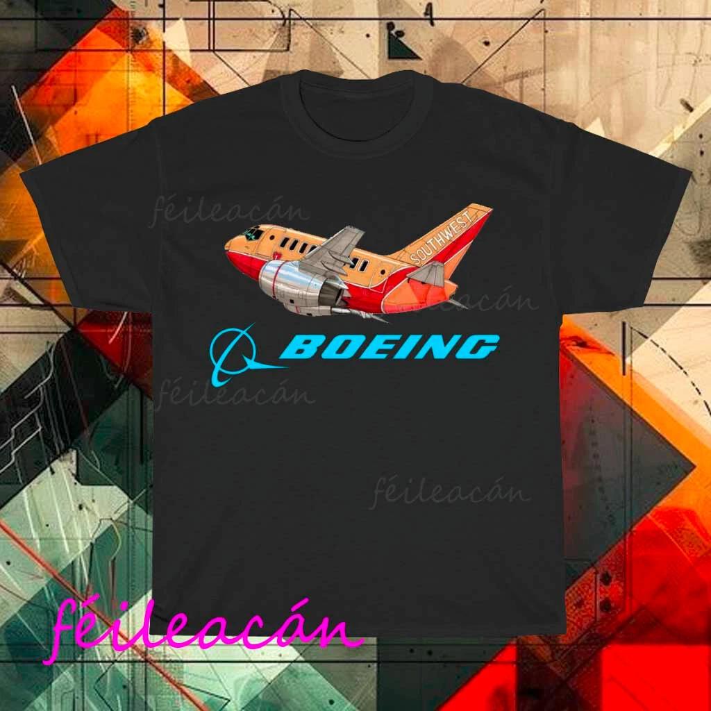 Brand New Boeing Aerospace Aviation Aircraft Company T-Shirt Funny Size S to 5XL M