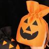 10pcs  Halloween gift pumpkin bag packaging bag cartoon gift bag funny decoration candy tote bag exquisite and cute small bag