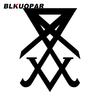 BLKUOPAR Bible Jesus Lucifer Satan Angel Demon Religious Icon Creative Car Stickers Windows Trunk Helmet Decals VAN Accessories