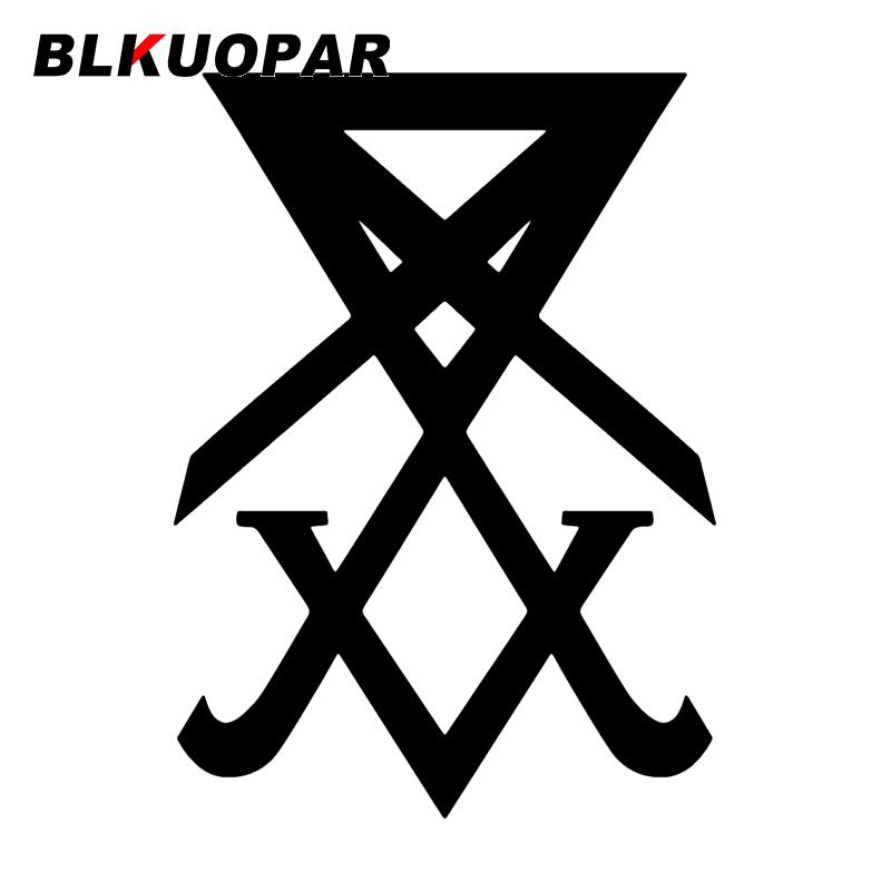 BLKUOPAR Bible Jesus Lucifer Satan Angel Demon Religious Icon Creative Car Stickers Windows Trunk Helmet Decals VAN Accessories