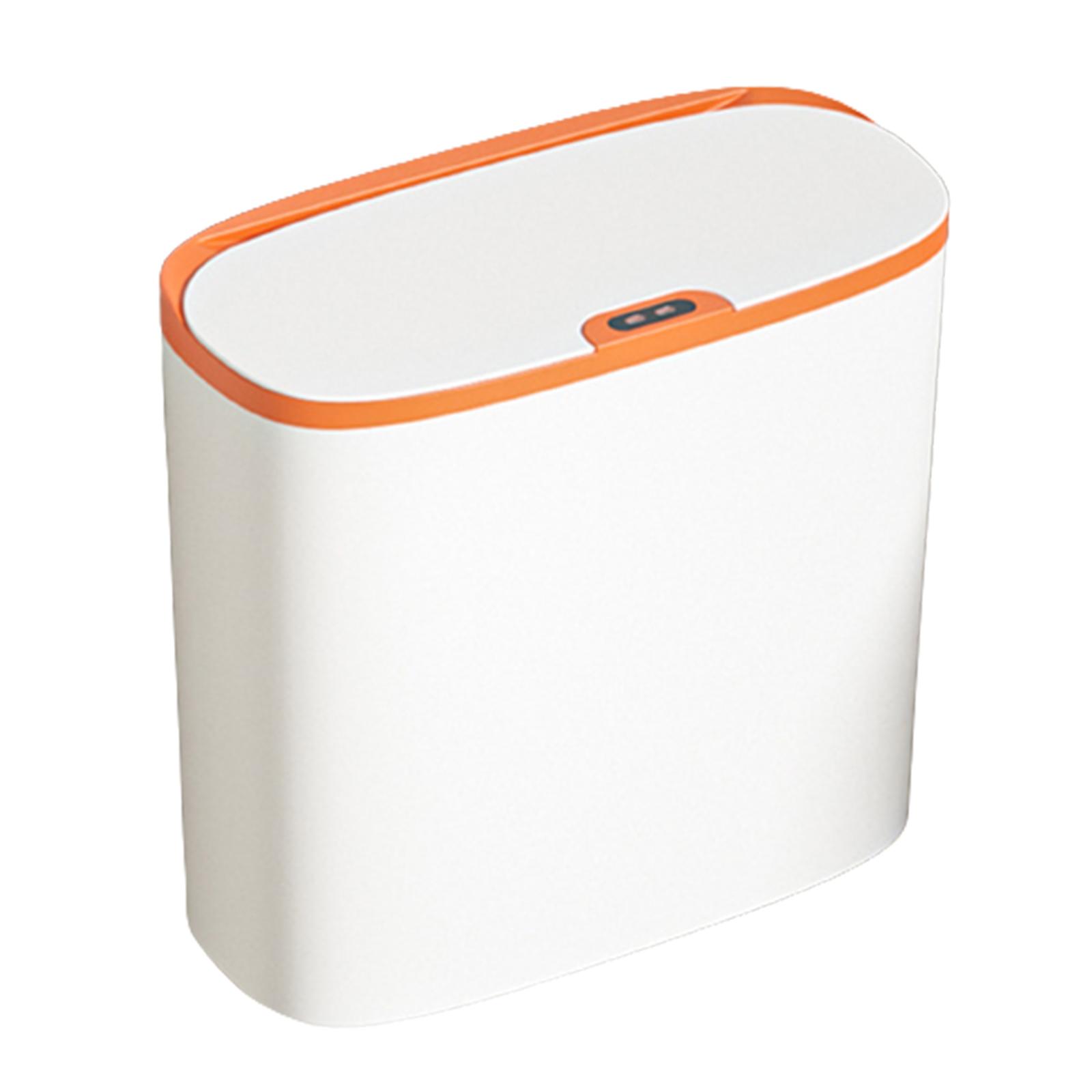 

Automatic Garbage Bucket Kitchen Toilet Wastebasket with Lids Intelligent Induction Trash Bin for Laundry Living Room