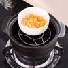 Stainless Steel Steaming Rack and Grid - Circular - Three-legged Pot Rack - Heat-insulating Rack - Steamed Fish Rack - Steamed Dish Rack