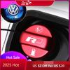 Adesivo Quente 2026 Para Volkswagen VW R Line GTI Touareg Golf 5 6 7 Jetta Passat B6 B7 B8 B9 Tiguan Tampa Protetora de Tanque de Combustível do Carro Ref