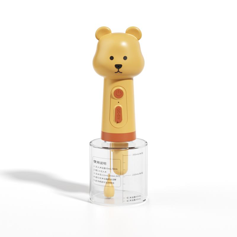 Dog Shampoo Dispenser Automatic Bath Spray Waterproof Cleaning Tool for All Dog Sizes and Breeds