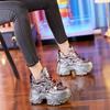 Dad shoes women's new inner height increase leather women's shoes platform spring casual sports shoes women's