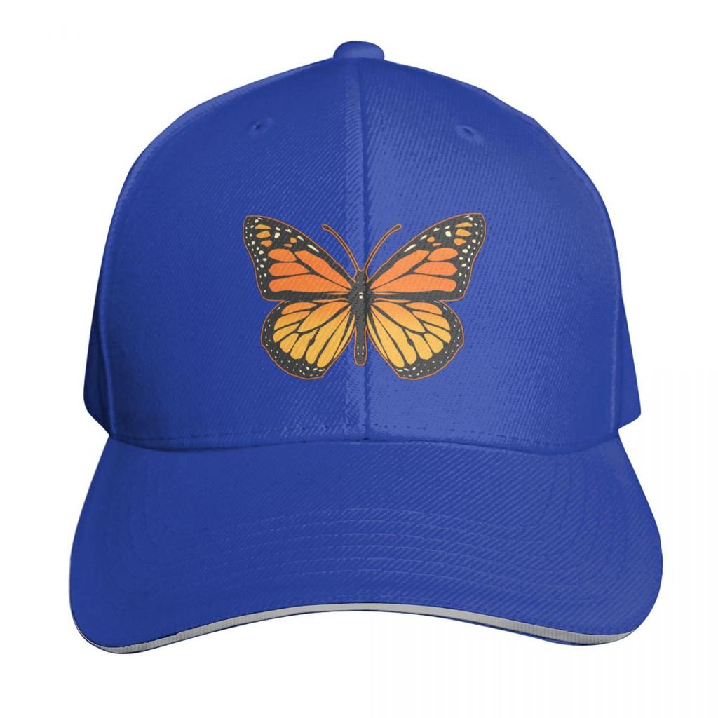 Monarch Butterfly Baseball Cap cute hats for Unisex Thermal Visor party Hat Unisex Womens
