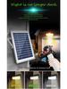 Three-Color Solar Induction Wall Light: Waterproof Indoor/Outdoor Garden & Courtyard Lighting