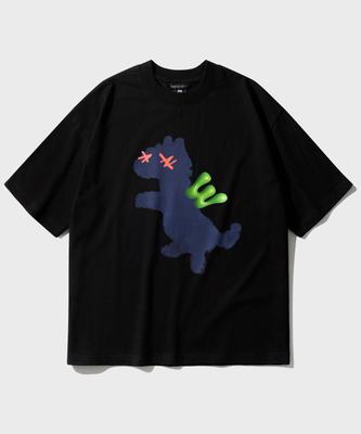 WV PROJECT Monster Pony Short Sleeve T-Shirt Black Jjst7715