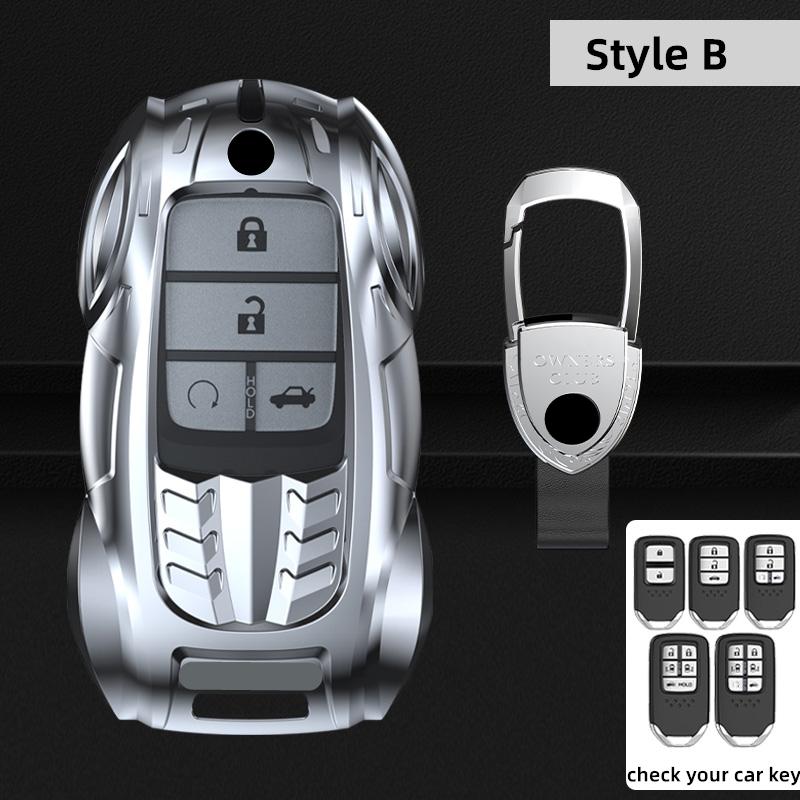 Metal Car Remote Key Cover Case Holder shell Keychain Fob For Honda New Accord 11th Gen Civic Odyssey CRV ZRV XRV HRV e:NS1 2025