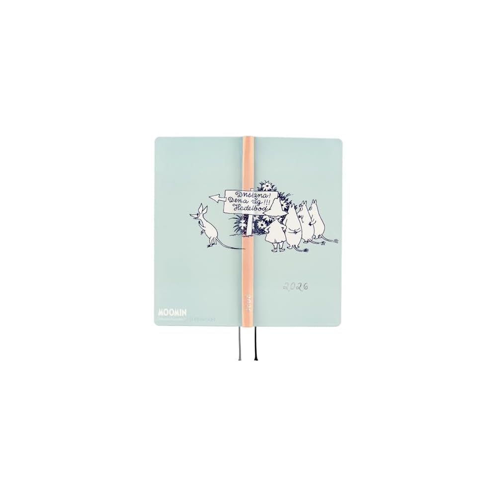 Hobonichi Techo 2026 Weeks Moomin Outdoor Dance Hall January Start Weekly Planner Weekly Left Slim