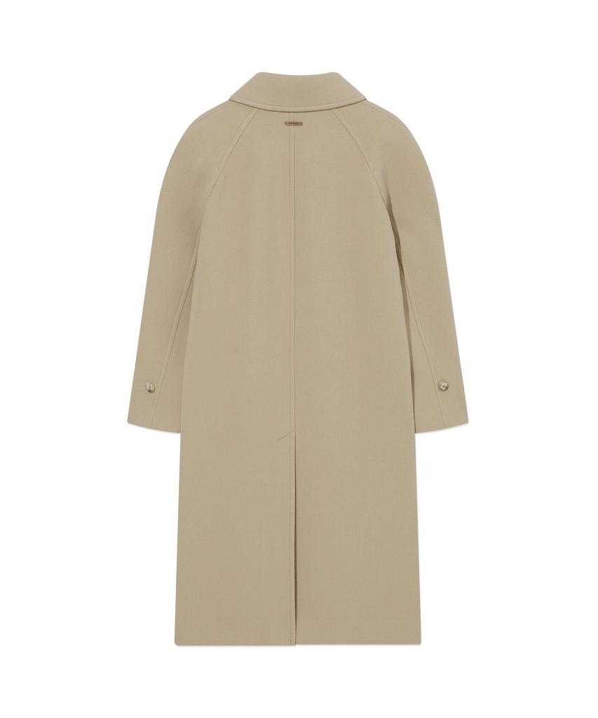 Covernat Woman Wool Single Long Coat (2 Colors)