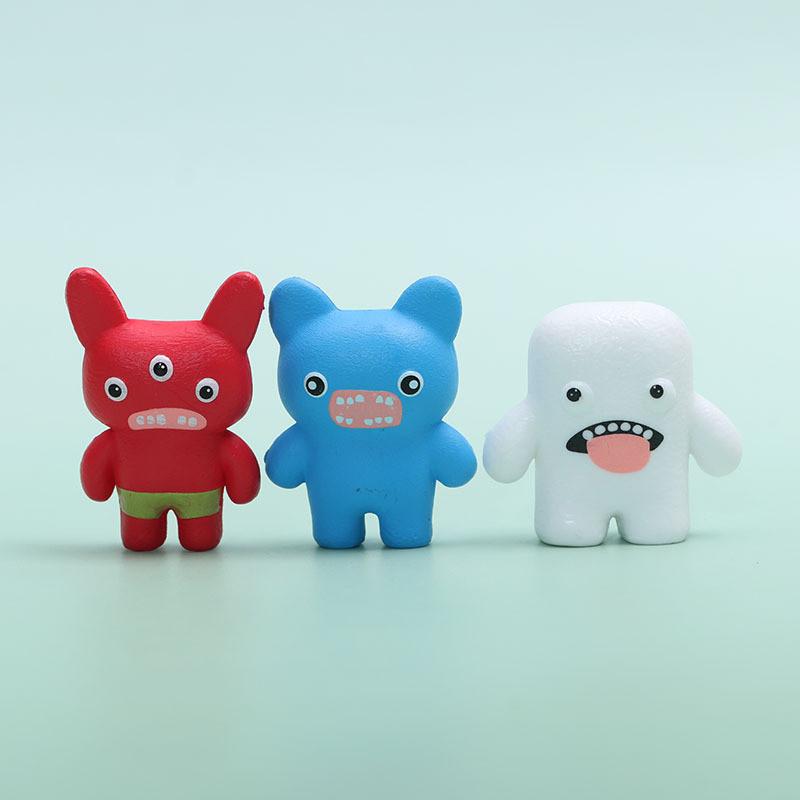 Fuggler Cute Cartoon Monster Model Desktop Ornament Set For Decoration Room