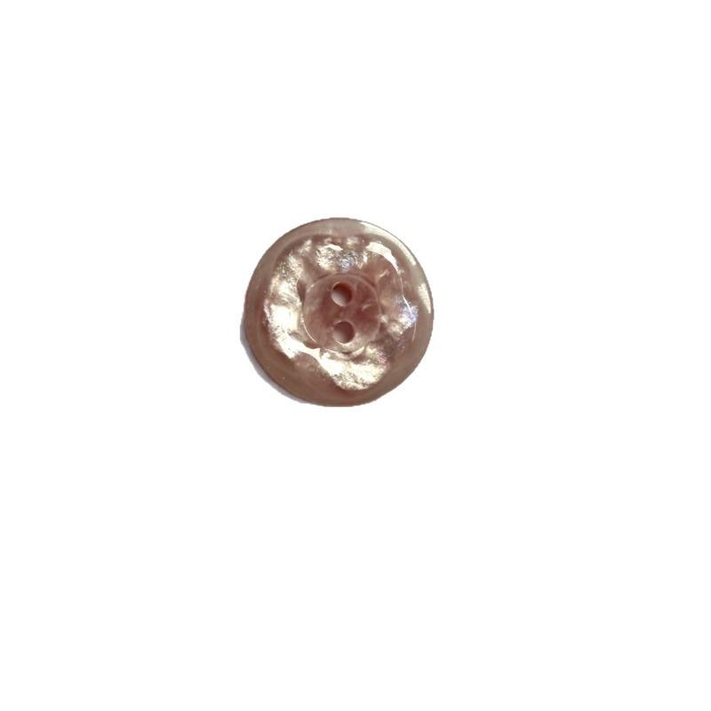 Round Flower Two-eye Buttons Shell Pearlescent Powder Colorful Buttons Children's Knitwear Diy Buttons