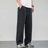 Light Luxury Casual Pants Men's New Summer Straight Loose Drop Drawstring Sports Long Pants