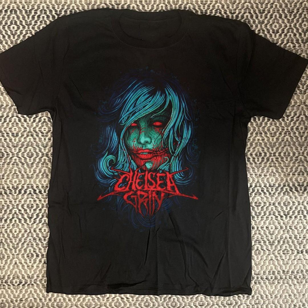 New CHELSEA GRIN GIRL FACE Gift For Fans Unisex S-5XL Shirt SS944 XXXL