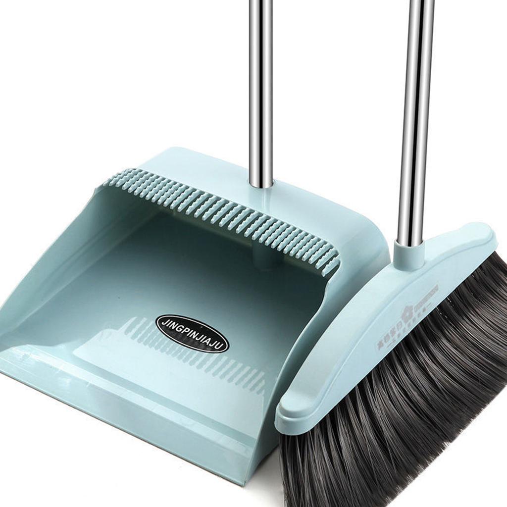 Broom And Dustpan Set Scoop Cleaning Brush Dust Magic Floor Toilet Home Products Shovel Dust Pan Grabber Must Have