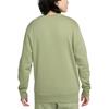 Nike Logo Fitted Crew Neck Long Sleeve Sweatshirt Men Tops Green BV2667-386