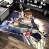 1pc Anime Character Design Office Chair Mat - Seasonal Gift for Anime Lovers, Non-Slip Carpet Suitable for Home Decor, Living Room, Bedroom, Game Room