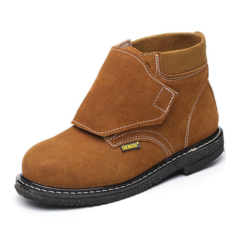 

Обувь для страхования труда, мужская и женская стальная рабочая обувь Baotou с защитой от ударов и проколов, обувь для высокотемпературной электросварки 46