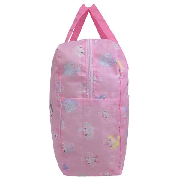 Sanrio Shoulder Tote Boston Character SANRIO Melody x Kuromi Women's Bag, Bag, Handbag, Bag, Multicolored, Goods, Souvenir, (My 4/Pink)