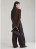 Maillard Women's Wide-Leg Velvet-Lined Sports Sweatpants for Autumn/Winter