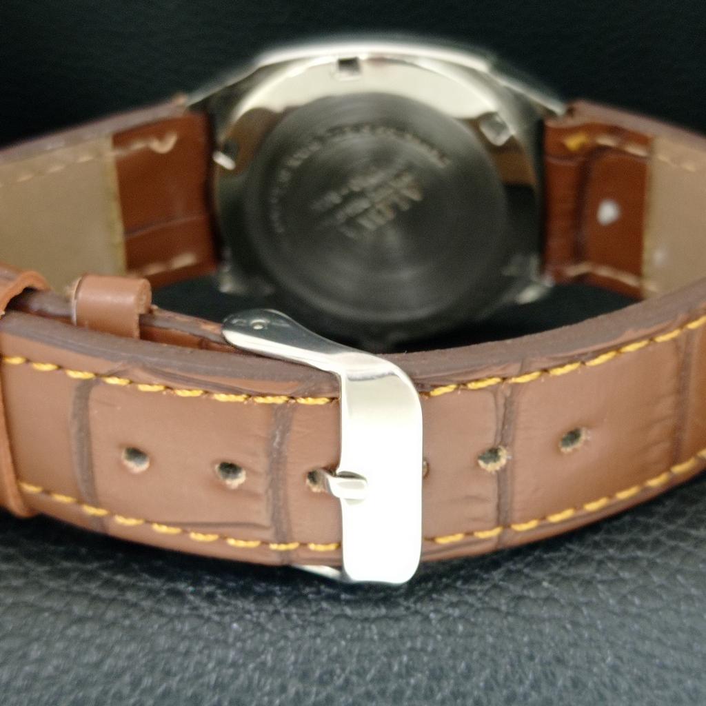 VINTAGE ALLWYN HANDAUFZUG 6300A INDIEN HERREN ORIGINAL ZIFFERBLATT UHR a704017-1