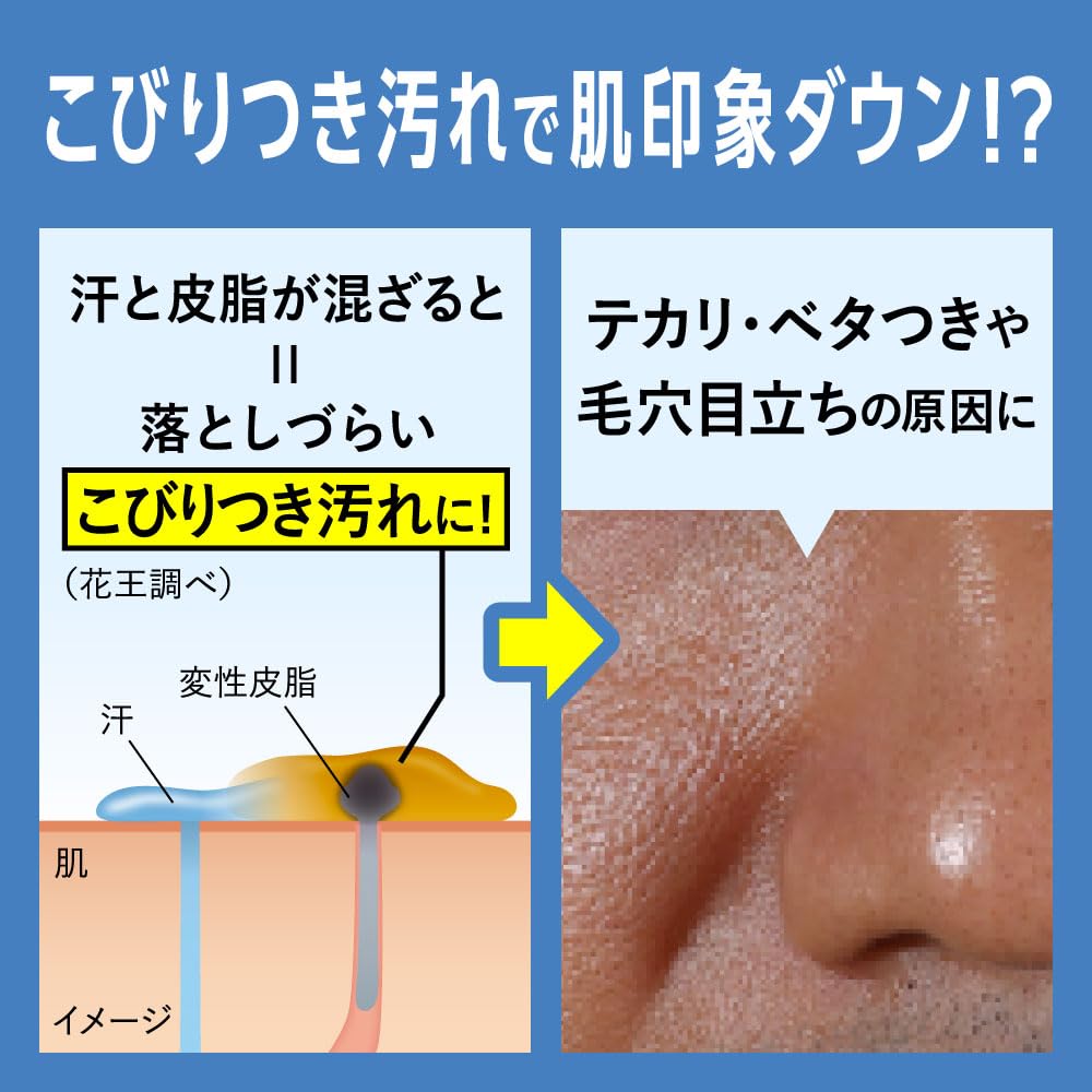 Biore The Face Pore Clear Nachfüllpackung Herren [Schaumtyp] [Porenpflege] [Herren]