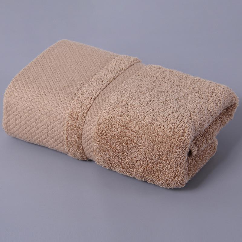 100% A-Grade Antibacterial Cotton Bath Towel - Thick, Soft, Absorbent, Quick-Drying, Adult Size Washcloth