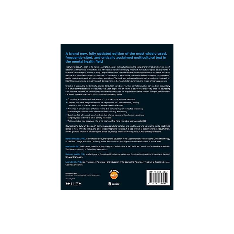 Counseling the Culturally Diverse: Theory and Practice