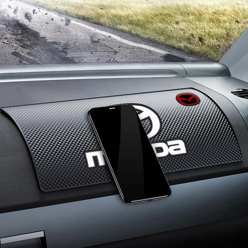Covoraș Anti-Alunecare din Silicagel pentru Bord Mașină, Suport Telefon, Ochelari de Soare, Pad Anti-Alunecare pentru Mazda CX MX5 CX30 RX8 Miata Atenza Axela Accesorii
