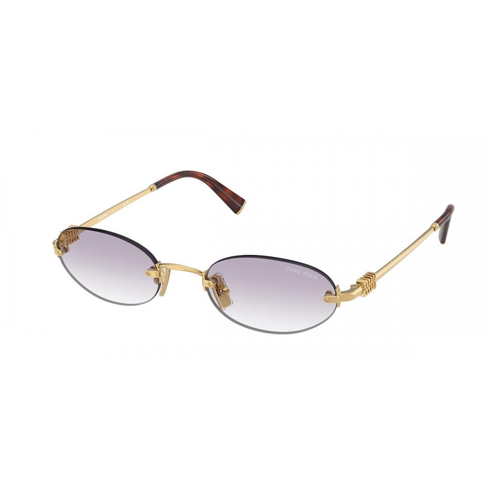 

Miu Miu Women Sunglasses 5ak04o Mua54s Gold/51-20-140