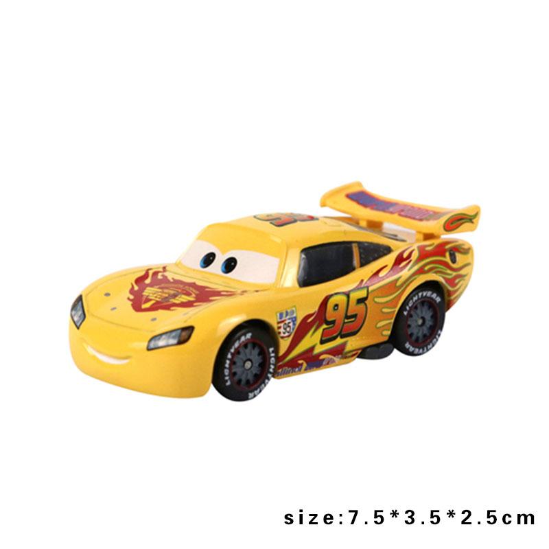 1:55 Disney Pixar Cars Finn McMissile Litchi Miles Axeirod Flo Sheriff Sarge Guido Luigi Alloy Toy Car Model Children's Toys