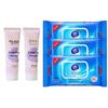 Protective Hand Cream & Antibacterial Wet Wipes Bundle