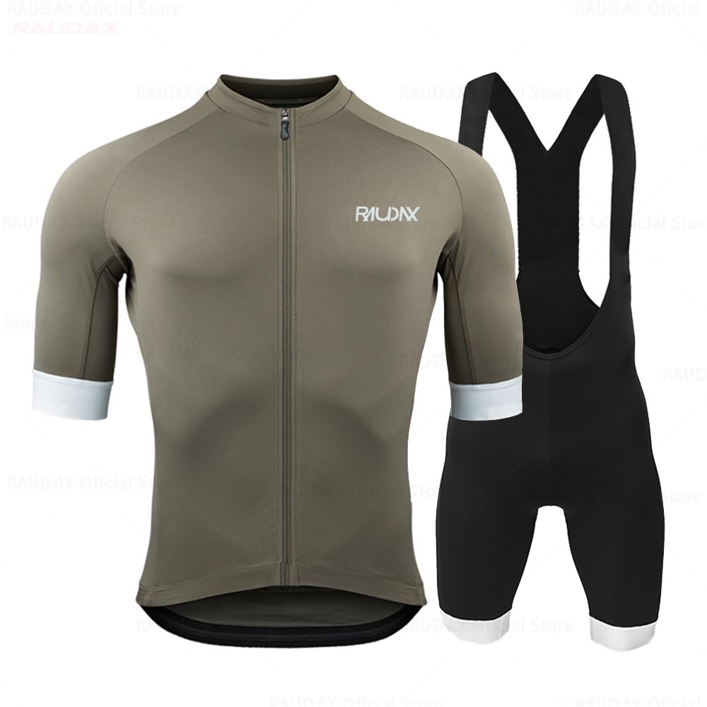 2025 Raudax Summer Cycling Sets Bicycle Clothing Breathable Mountain Cycling Clothes Suits Ropa Ciclismo Verano Triathlon Suits