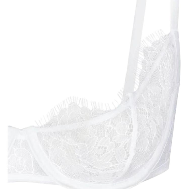 SKIMS Lace Unlined Scoop Bra Women underwear Snow SP-SCP-6269W-SNO