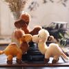 Soft Sponge-filled Plush Camel Toy Charming Keychain For Children's Bags