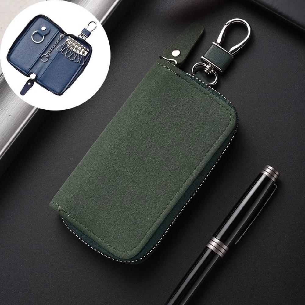 Large Capacity Car Key Wallet Fashion Housekeeper Key Case Portable Mini Card Bag Men Women