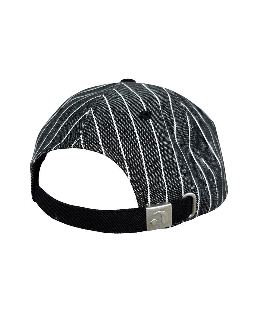 Paeseul Stripe F Logo Cap Black